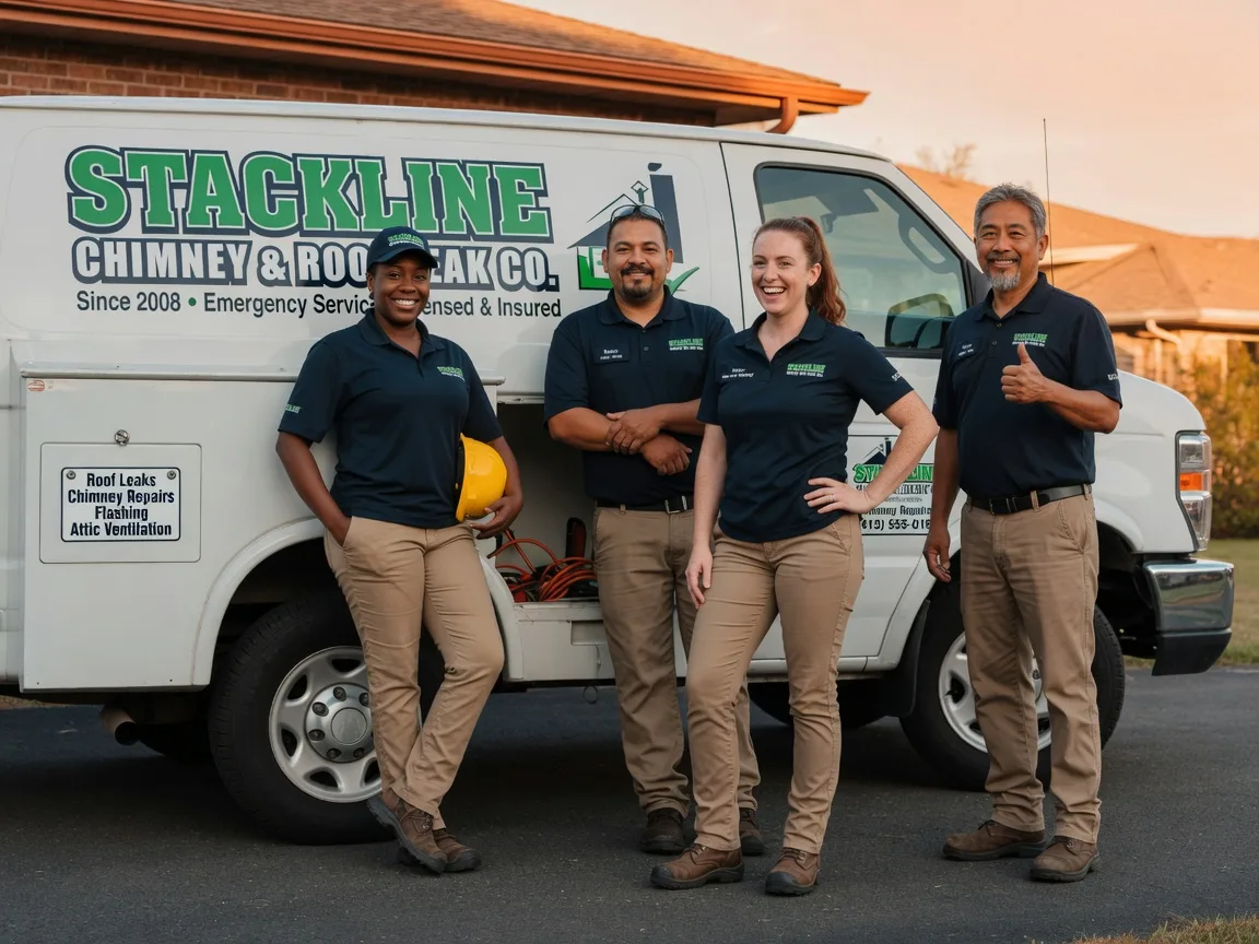 Chimney flashing repair company in Lascassas, TN